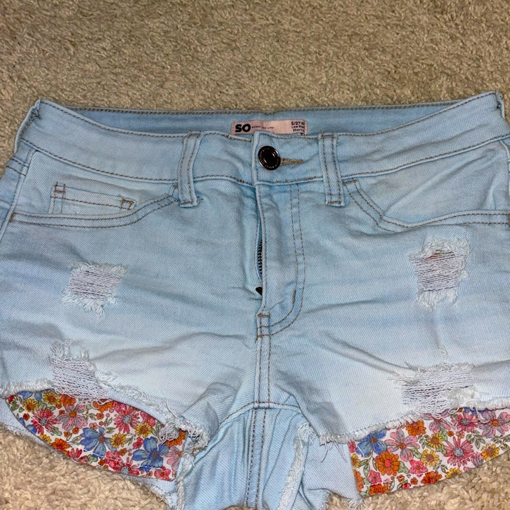 SO Jean Shorts
